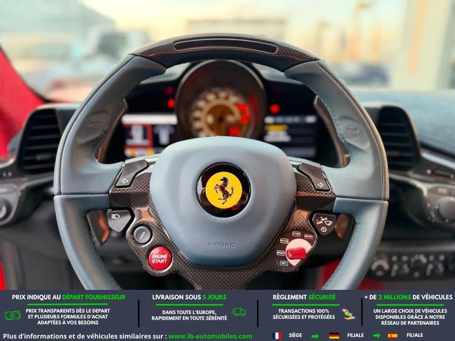 Ferrari 458 4.5 V8 570ch Rouge M�tallique de 2014