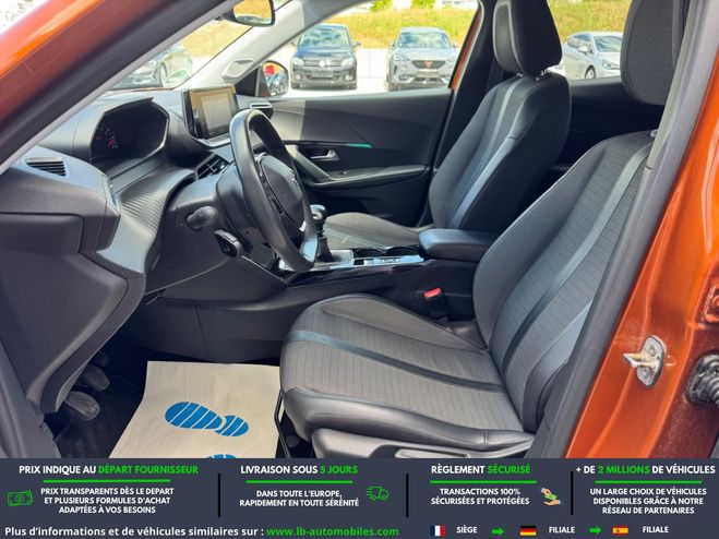 Peugeot 2008 PureTech 130  BVM Orange M�tallique de 2021