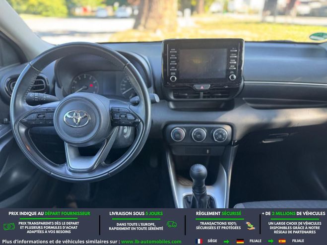 Toyota Yaris 70 VVT-i BVM Blanc M�tallique de 2022