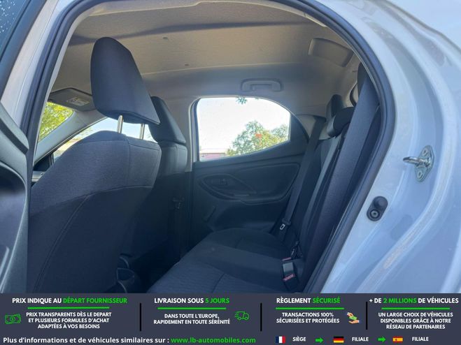 Toyota Yaris 70 VVT-i BVM Blanc M�tallique de 2022