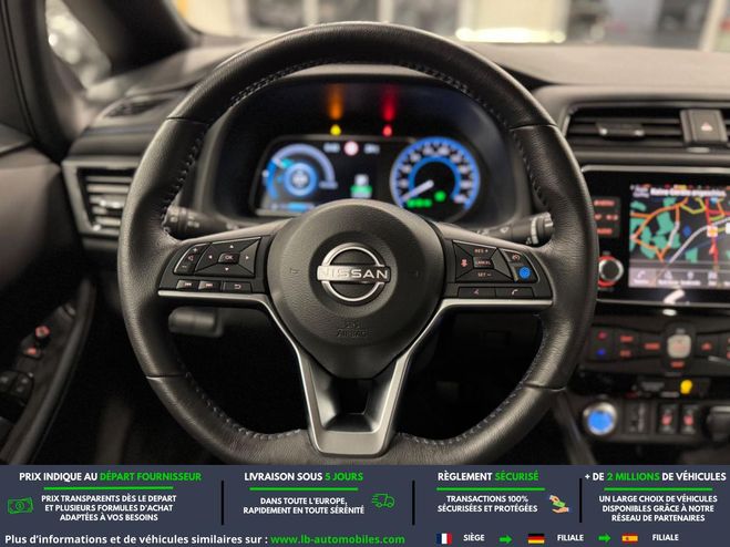 Nissan Leaf Electrique 62kWh 217 ch Noir M�tallique de 2022