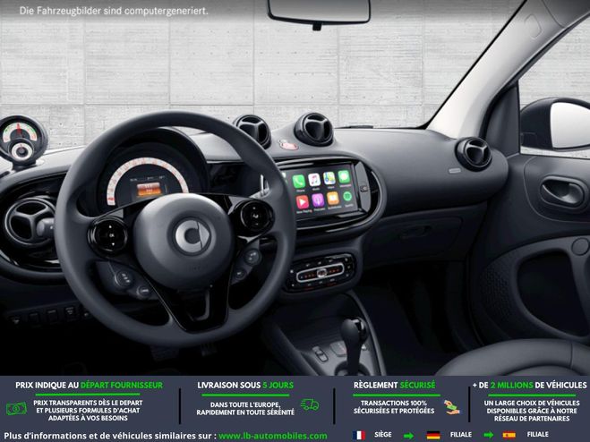 Smart Fortwo EQ 82 ch Electrique Gris Mate de 2020