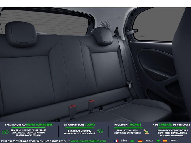 Smart Forfour EQ 82 ch Electrique Noir de 2021