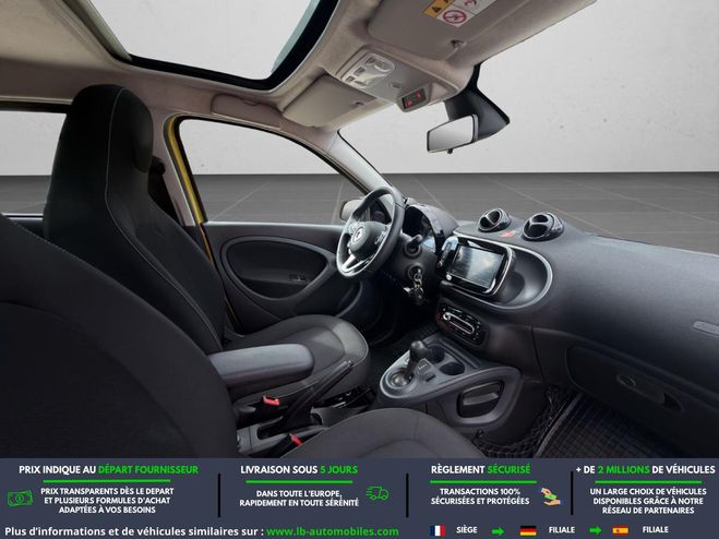 Smart Forfour 0.9 90 ch  BVA Noir M�tallique de 2016