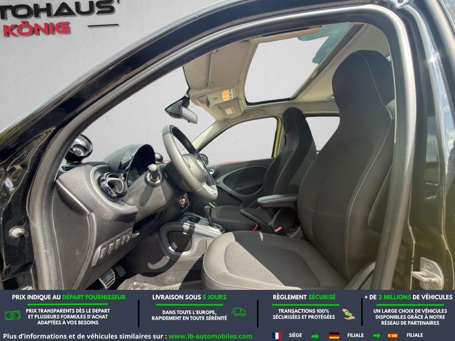 Smart Forfour 0.9 90 ch  BVA Noir M�tallique de 2016
