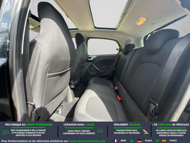 Smart Forfour 0.9 90 ch  BVA Noir M�tallique de 2016