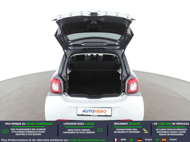 Smart Forfour 0.9 90 ch  BVA Blanc de 2017