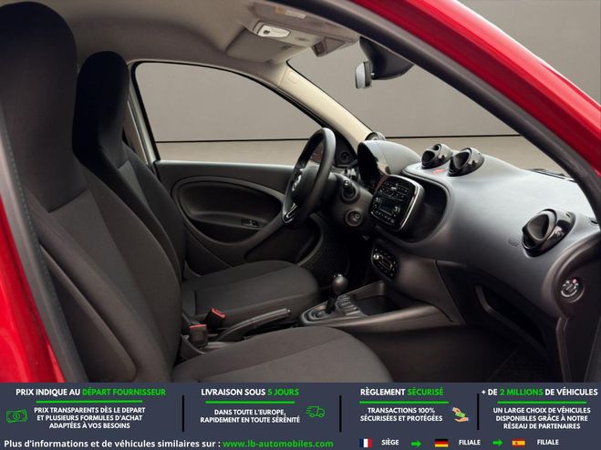 Smart Forfour EQ 82 ch Electrique Rouge M�tallique de 2021