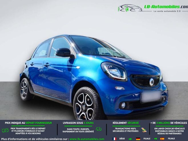 Smart Forfour 0.9 90 ch  BVA Bleu M�tallique de 2016