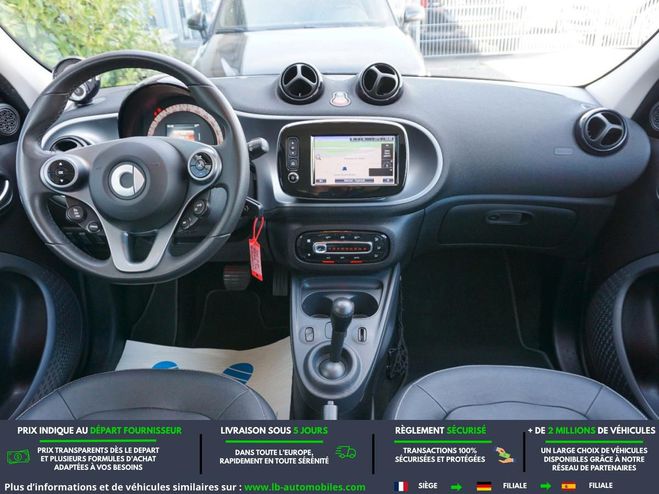 Smart Forfour 0.9 90 ch  BVA Bleu M�tallique de 2016