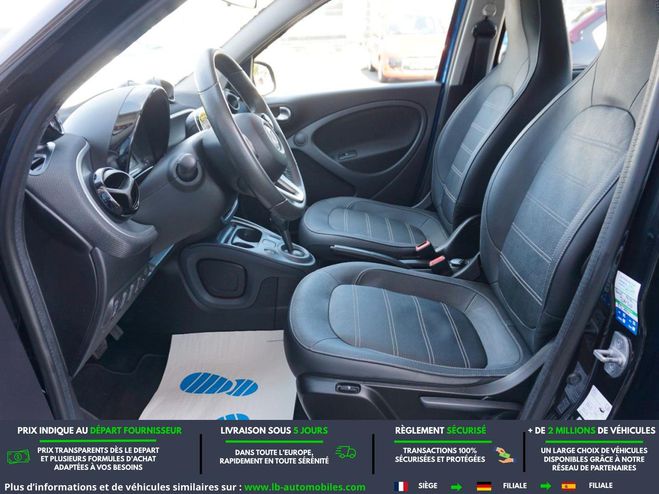Smart Forfour 0.9 90 ch  BVA Bleu M�tallique de 2016