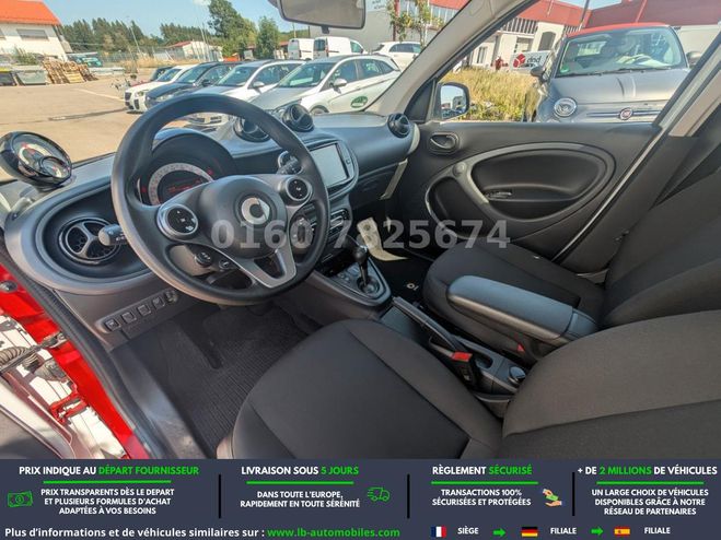 Smart Forfour EQ 82 ch Electrique Rouge M�tallique de 2021