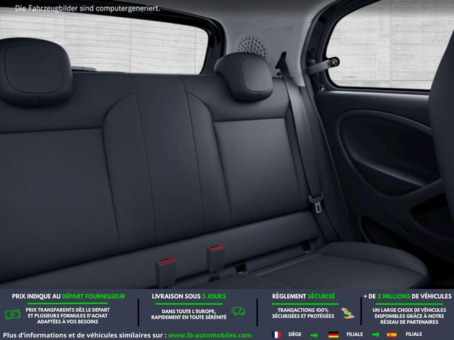 Smart Forfour EQ 82 ch Electrique Noir de 2021