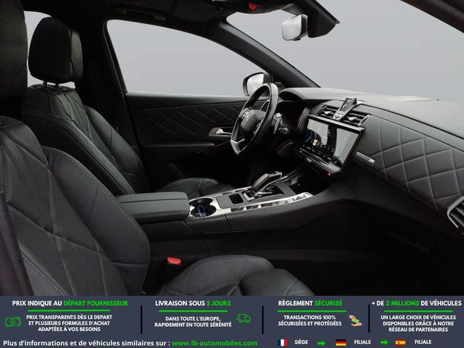 Citroen DS7 Crossback Hybride Rechargeable E-Tense 300 BVA 4x4 Noir de 2022