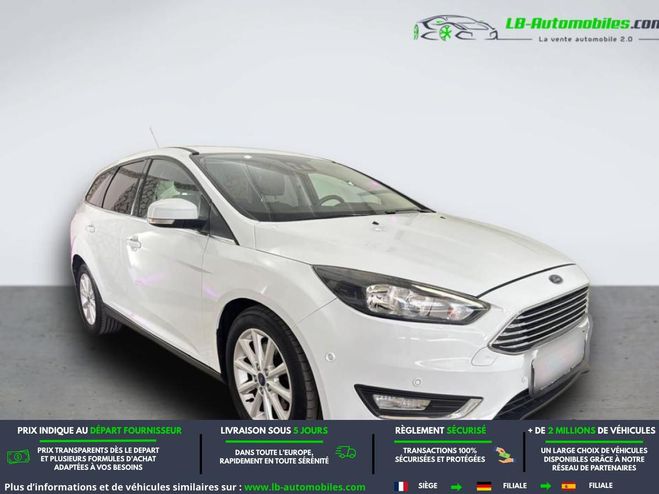 Ford Focus 1.5 EcoBoost 182 BVA Blanc de 2015