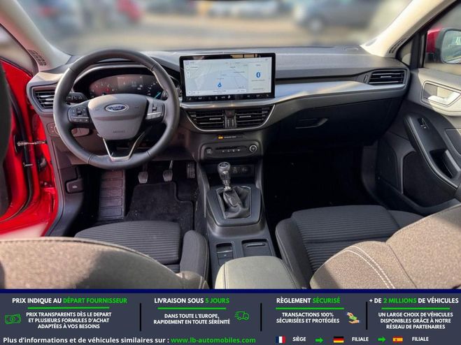 Ford Focus 1.0 Flexifuel 125 mHEV BVM Rouge M�tallique de 2023