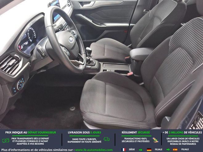 Ford Focus 1.0 EcoBoost 125 mHEV BVM Bleu M�tallique de 2021
