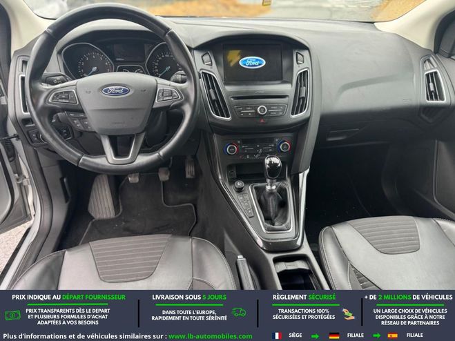Ford Focus 1.0 EcoBoost 125 mHEV BVM Argent� M�tallique de 2018