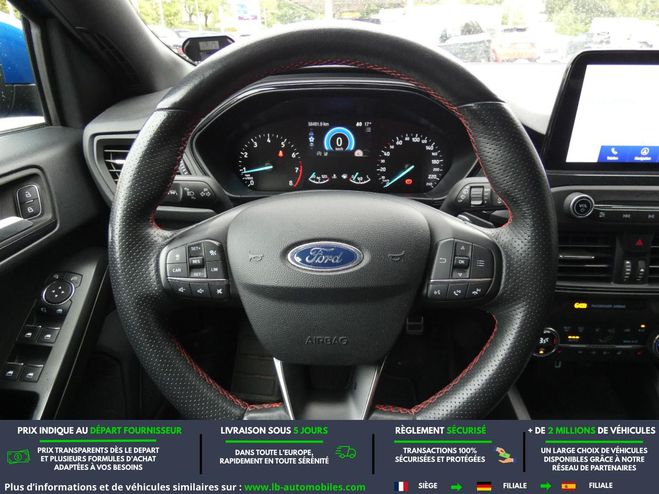 Ford Focus 1.5 EcoBoost 182 BVM Bleu M�tallique de 2019