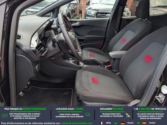 Ford Fiesta 1.0 EcoBoost 155 ch mHEV BVM Noir M�tallique de 2022