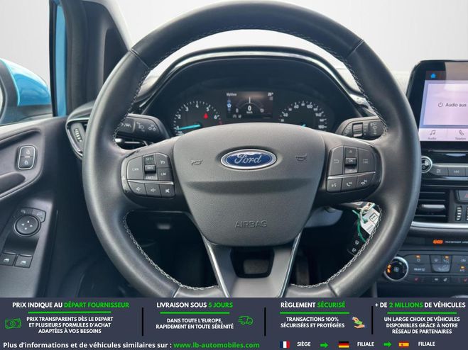Ford Fiesta 1.0 EcoBoost 125 ch mHEV BVA Bleu de 2022