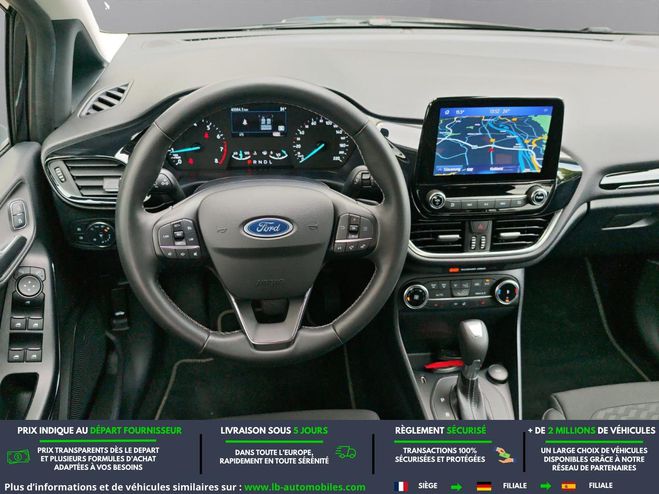 Ford Fiesta 1.0 EcoBoost 125 ch mHEV BVA Noir de 2023