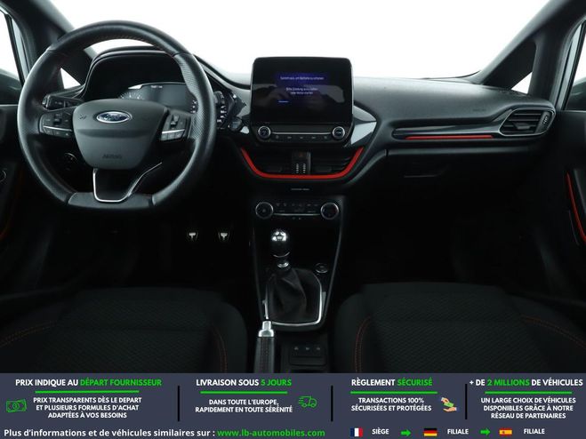 Ford Fiesta 1.0 EcoBoost 140 ch BVM Gris M�tallique de 2019