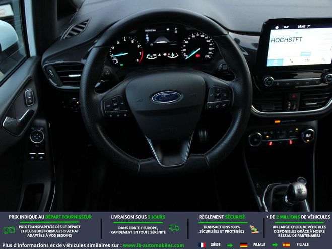 Ford Fiesta 1.0 EcoBoost 140 ch BVM Blanc de 2018