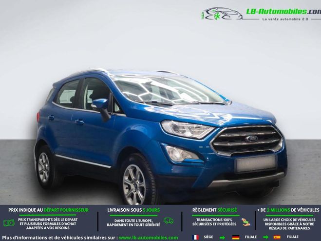 Ford Ecosport 1.0 EcoBoost 125ch BVA Bleu M�tallique de 2018
