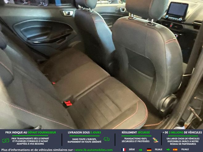 Ford Ecosport 1.0 EcoBoost 125ch BVA Noir de 2019
