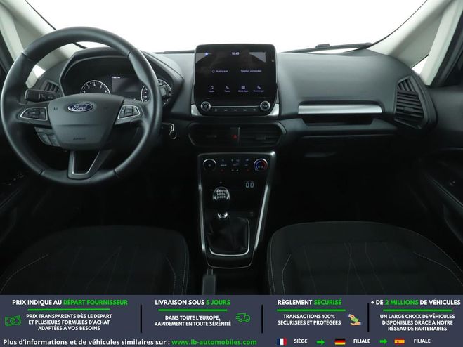 Ford Ecosport 1.0 EcoBoost 100ch BVM Noir de 2020
