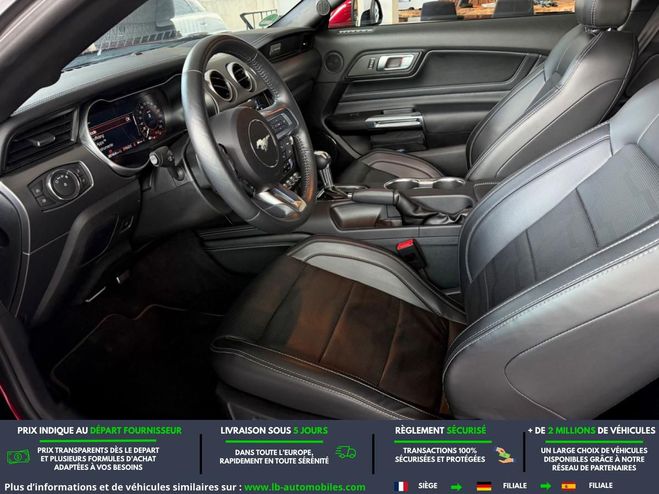 Ford Mustang 5.0 450ch BVA Rouge M�tallique de 2021