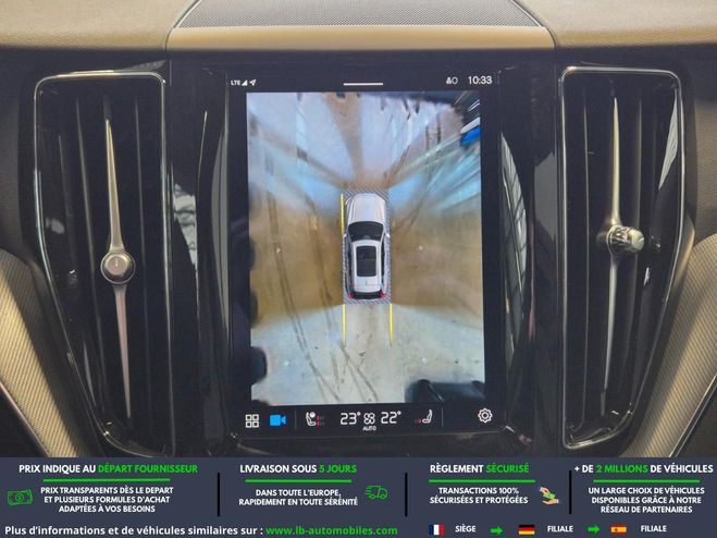 Volvo XC60 B4 197 ch diesel BVA Argent� M�tallique de 2019