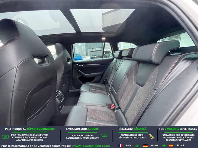 Skoda Octavia 2.0 TDI 200 ch BVA 4x4 Blanc de 2022