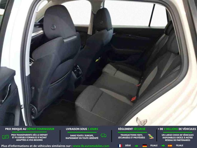 Skoda Octavia 1.4 TSI PHEV 204 ch BVA Blanc de 2022