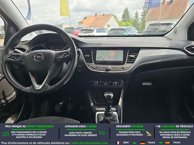 Opel Crossland 1.2 Turbo 130 ch BVM Blanc de 2022