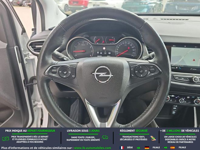 Opel Crossland 1.2 Turbo 130 ch BVM Blanc de 2022