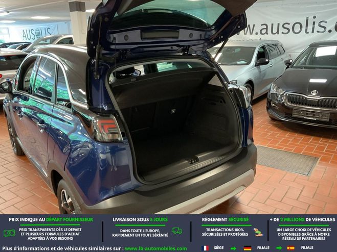 Opel Crossland 1.5 D 110 ch BVM Bleu M�tallique de 2023
