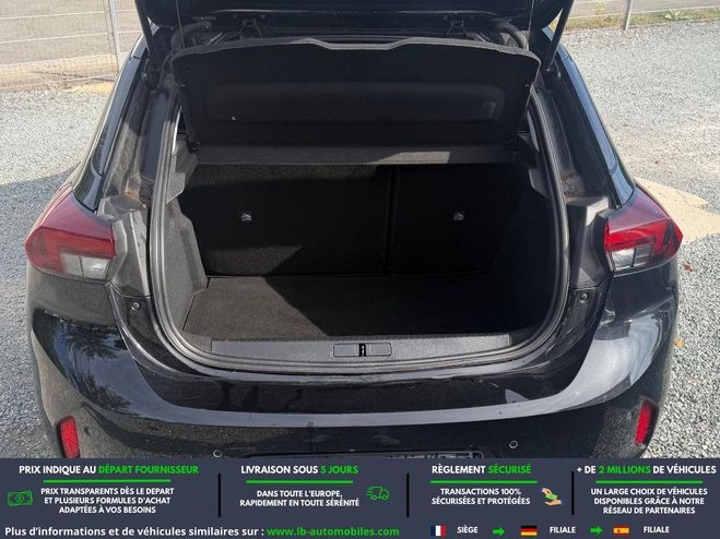 Opel Corsa 1.2 Turbo 100 ch BVM Noir M�tallique de 2020