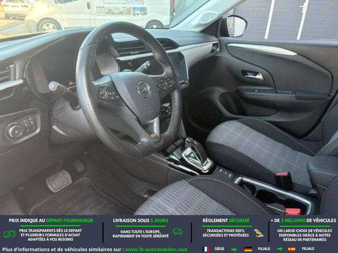 Opel Corsa Electrique 136 ch & Batterie 50 kw/h Noir M�tallique de 2020