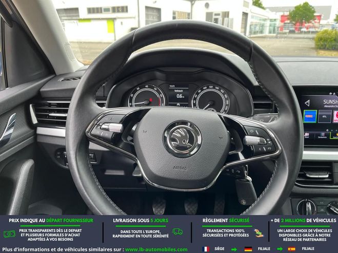 Skoda Scala 1.0 TSI 95 ch BVM Bleu de 2020