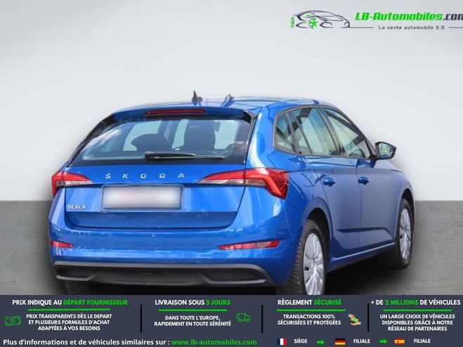 Skoda Scala 1.0 TSI 95 ch BVM Bleu M�tallique de 2019