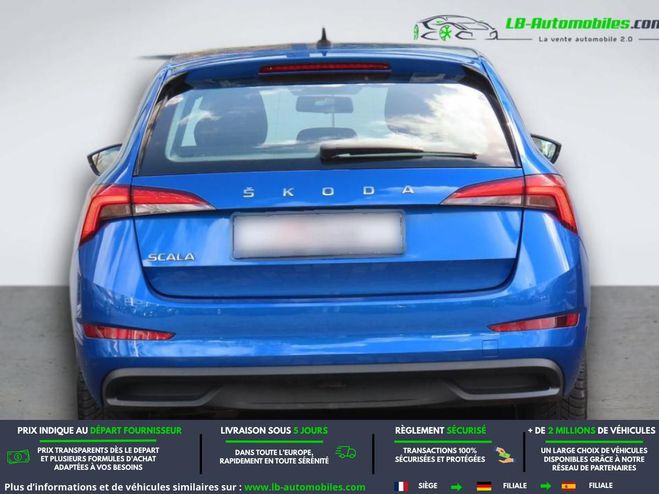 Skoda Scala 1.0 TSI 95 ch BVM Bleu M�tallique de 2019