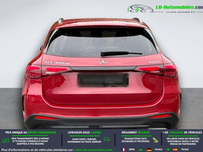 Mercedes GLC 300 de BVA 4Matic Rouge M�tallique de 2025