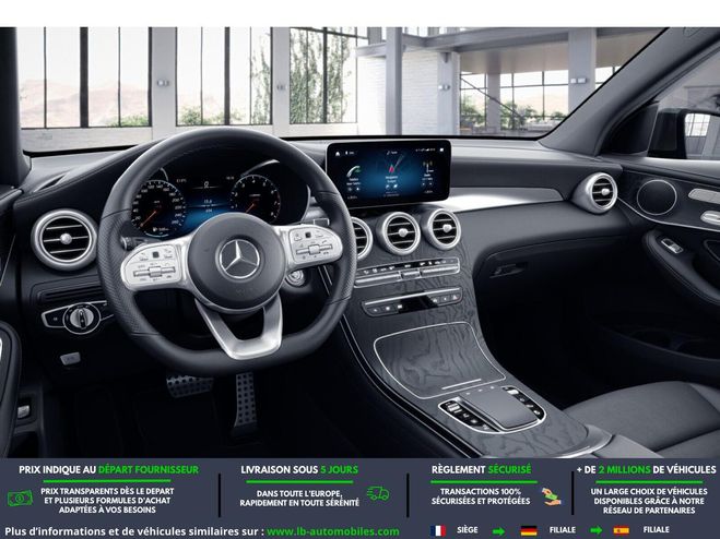 Mercedes GLC 300 de BVA 4Matic Noir de 2022