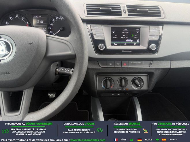 Skoda Fabia 1.0 TSI 95 ch BVM Noir M�tallique de 2017