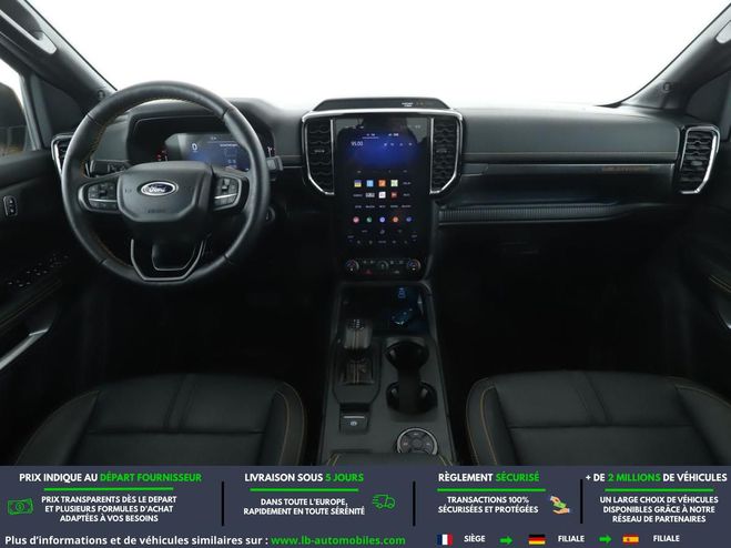 Ford Ranger DOUBLE CABINE 3.0 V6 288 CH BVA Orange M�tallique de 2025