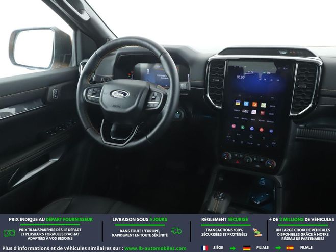 Ford Ranger DOUBLE CABINE 3.0 V6 288 CH BVA Orange M�tallique de 2025