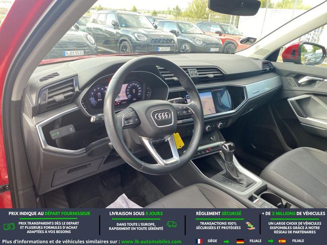 Audi Q3 40 TFSI 190 ch BVA Quattro Rouge M�tallique de 2019