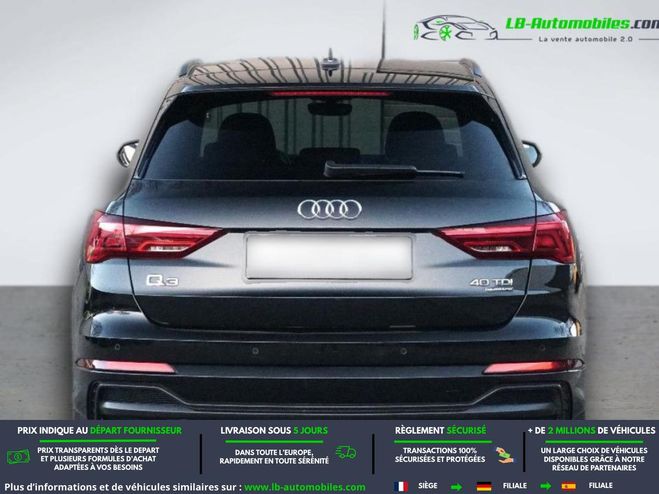 Audi Q3 40 TDI 200 ch BVA Quattro Noir M�tallique de 2021